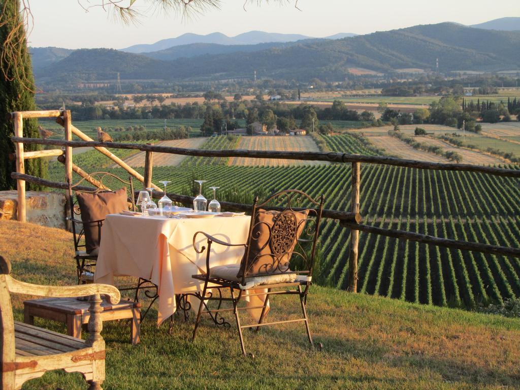 Wine Resort Conti Di San Bonifacio Montemassi Exteriör bild